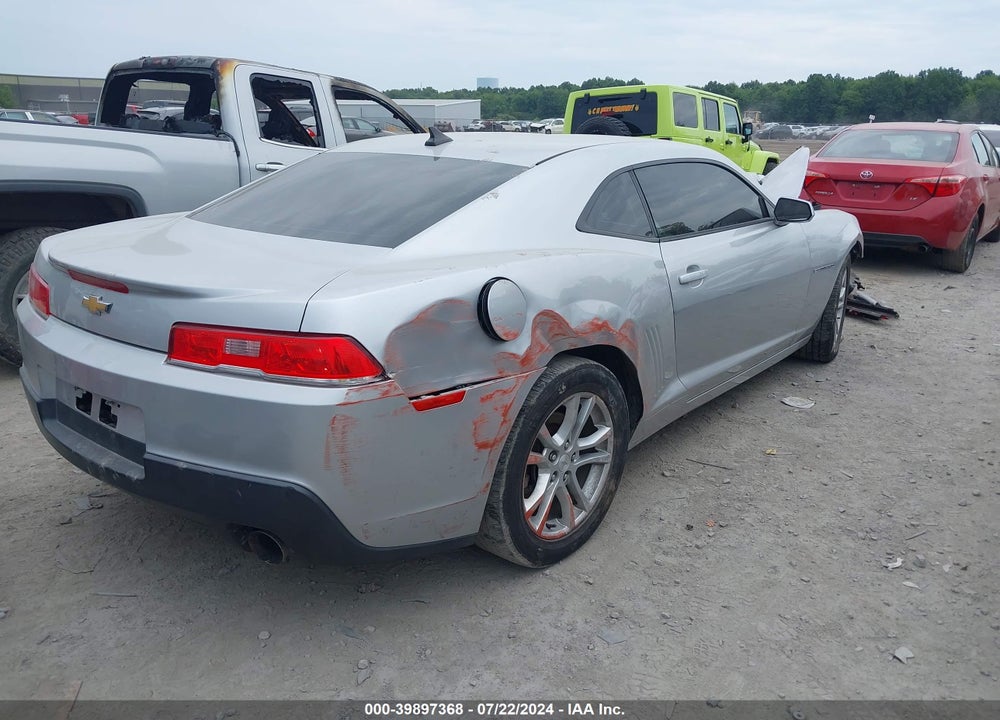 2014 CHEVROLET CAMARO 1LT VIN: 2G1FB1E39E9252123