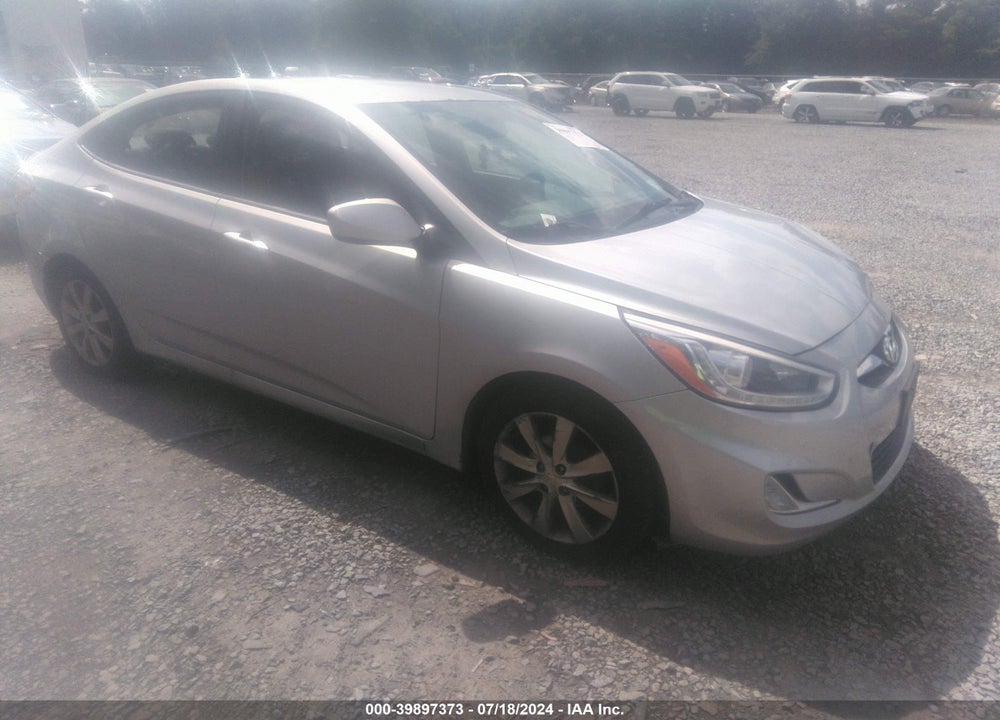 2014 HYUNDAI ACCENT GLS VIN: KMHCU4AEXEU727502