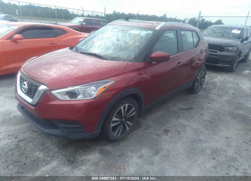 2018 NISSAN KICKS SV VIN: 3N1CP5CU3JL509334