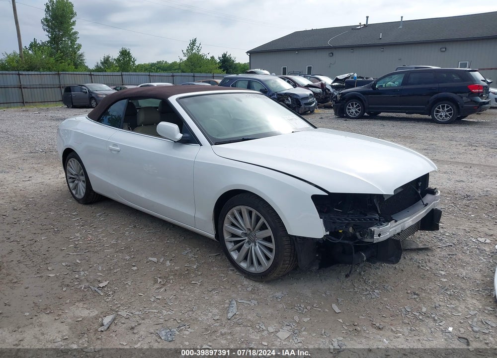 2011 AUDI A5 2.0T PREMIUM VIN: WAUJFAFH8BN019873