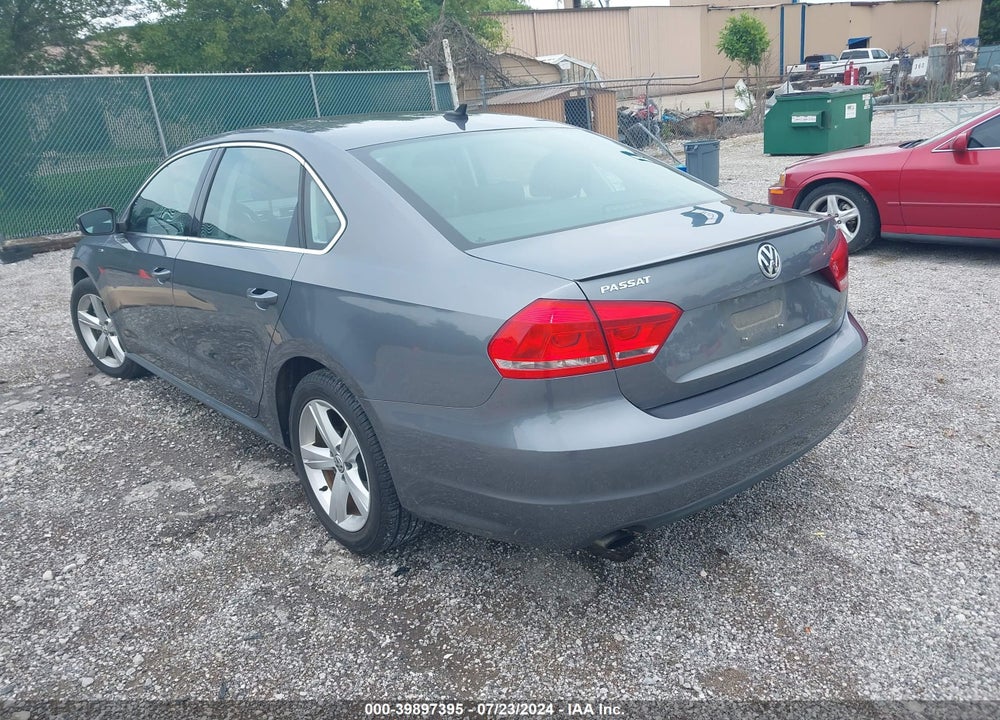 2014 VOLKSWAGEN PASSAT 1.8T WOLFSBURG EDITION VIN: 1VWAT7A38EC038964