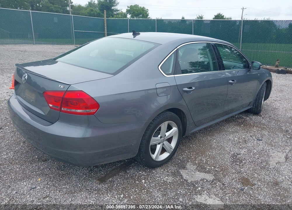 2014 VOLKSWAGEN PASSAT 1.8T WOLFSBURG EDITION VIN: 1VWAT7A38EC038964