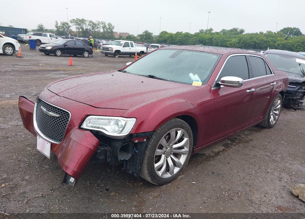 2019 CHRYSLER 300 LIMITED VIN: 2C3CCAEG0KH631432