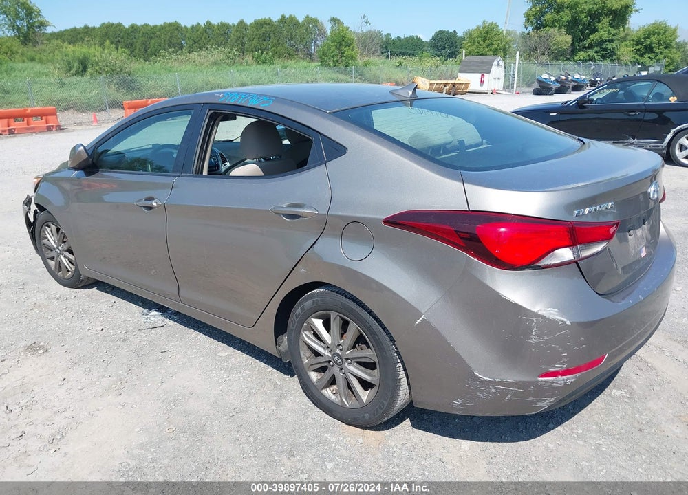 2015 HYUNDAI ELANTRA SE VIN: 5NPDH4AE4FH604030