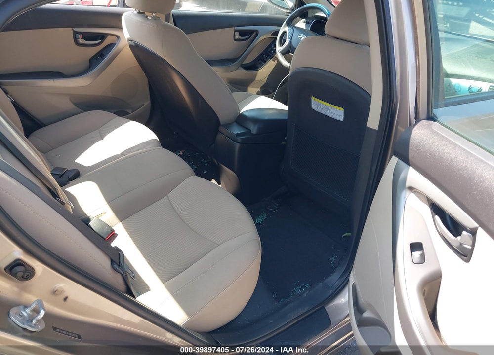 2015 HYUNDAI ELANTRA SE VIN: 5NPDH4AE4FH604030