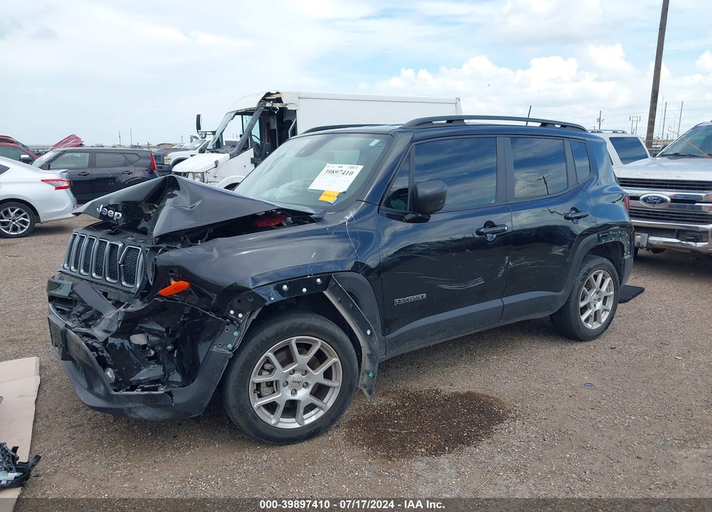 2022 JEEP RENEGADE LATITUDE 4X4 VIN: ZACNJDB18NPN51209