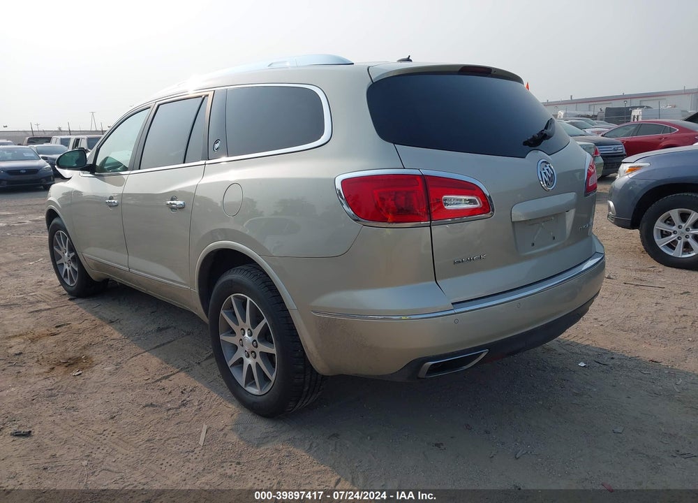 2014 BUICK ENCLAVE LEATHER VIN: 5GAKRBKD3EJ327814
