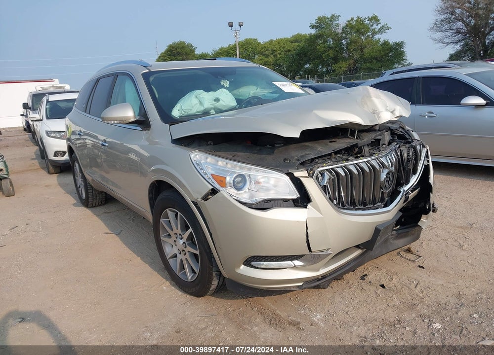 2014 BUICK ENCLAVE LEATHER VIN: 5GAKRBKD3EJ327814