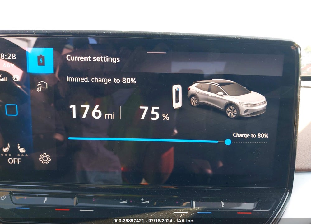 2021 VOLKSWAGEN ID.4 AWD PRO S VIN: WVGGNPE22MP064309