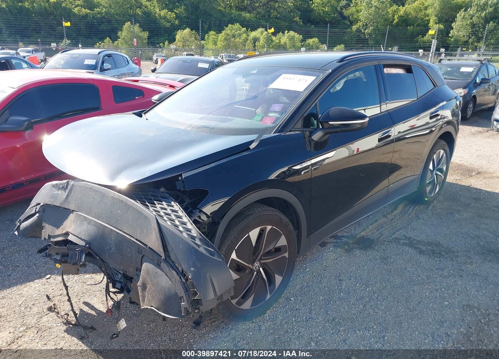 2021 VOLKSWAGEN ID.4 AWD PRO S VIN: WVGGNPE22MP064309
