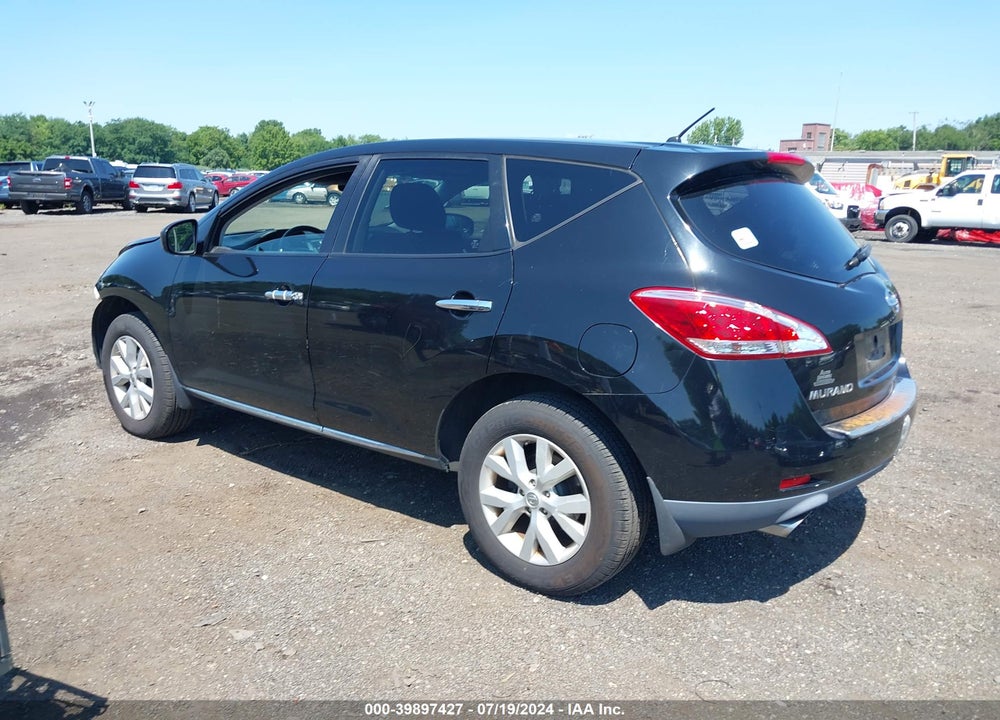 2011 NISSAN MURANO VIN: JN8AZ1MW2BW161257