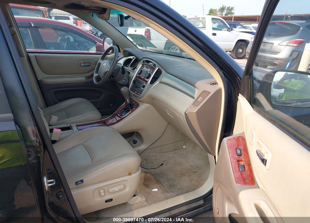 2006 TOYOTA HIGHLANDER LIMITED V6 VIN: JTEDP21A260126350