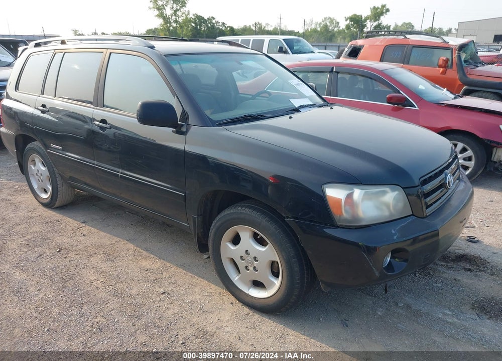 2006 TOYOTA HIGHLANDER LIMITED V6 VIN: JTEDP21A260126350