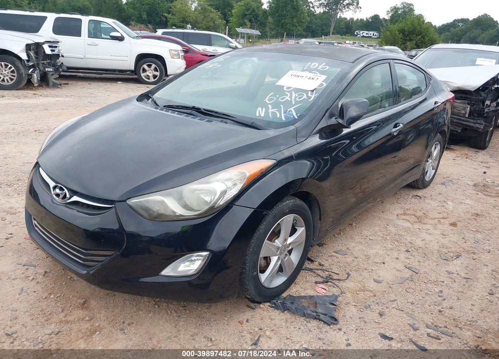 2013 HYUNDAI ELANTRA GLS VIN: 5NPDH4AEXDH236000