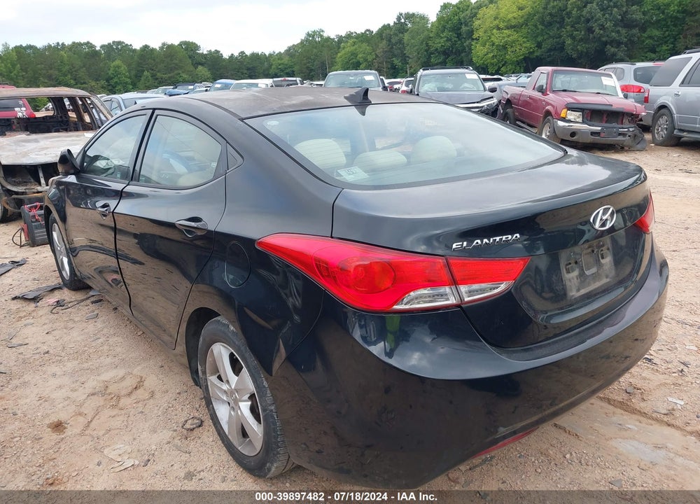 2013 HYUNDAI ELANTRA GLS VIN: 5NPDH4AEXDH236000