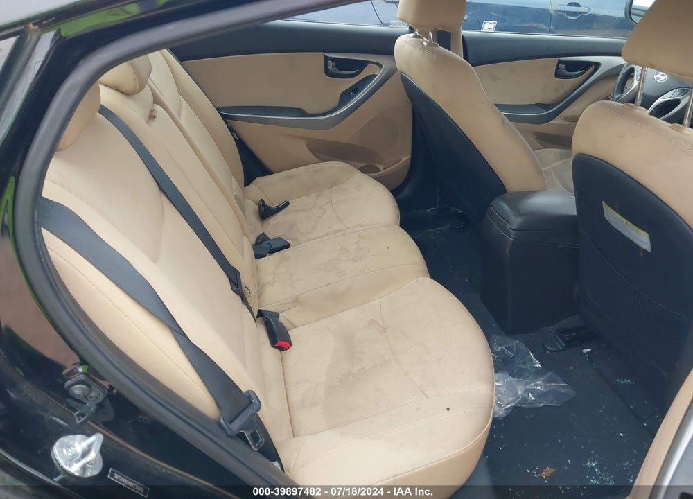 2013 HYUNDAI ELANTRA GLS VIN: 5NPDH4AEXDH236000