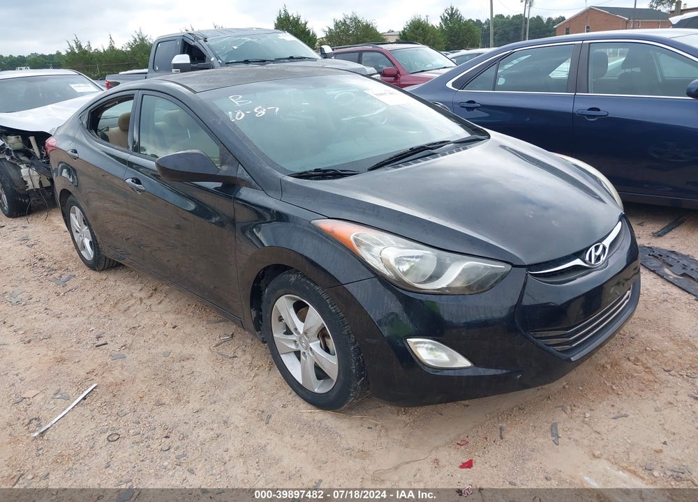 2013 HYUNDAI ELANTRA GLS VIN: 5NPDH4AEXDH236000