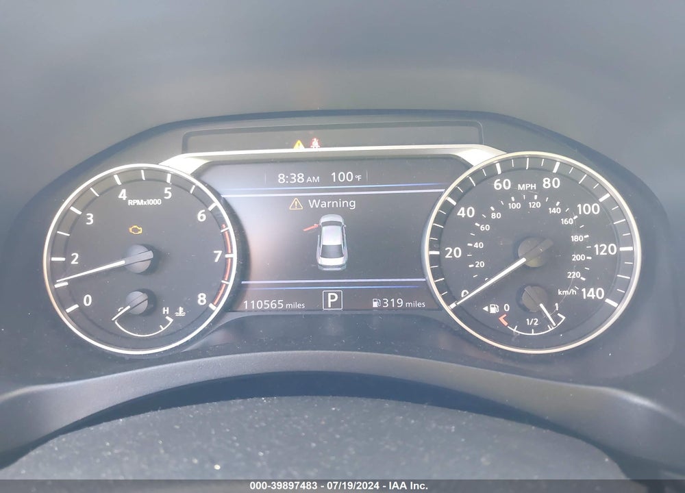 2019 NISSAN ALTIMA 2.5 SV VIN: 1N4BL4DV0KC107358