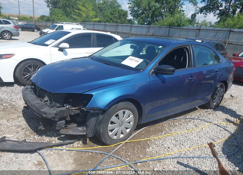 2016 VOLKSWAGEN JETTA 1.4T S VIN: 3VW267AJ2GM415901