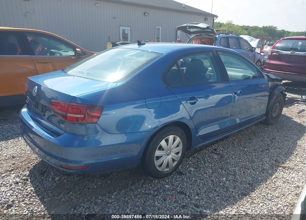 2016 VOLKSWAGEN JETTA 1.4T S VIN: 3VW267AJ2GM415901