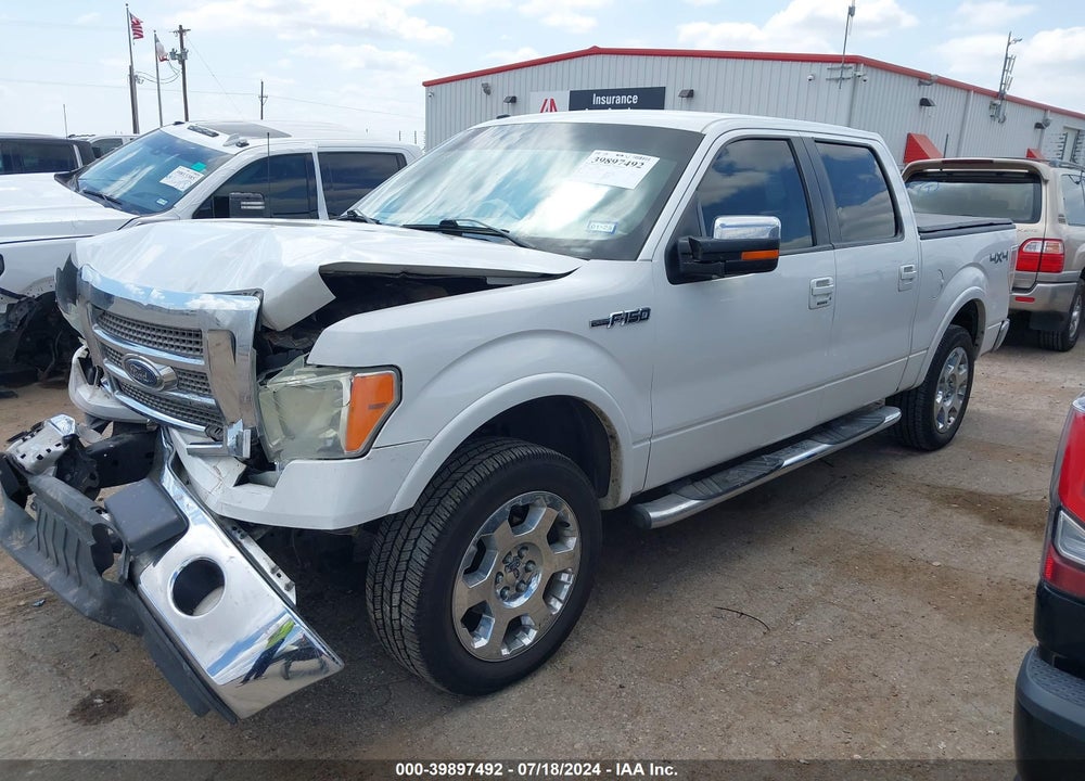 2009 FORD F-150 LARIAT VIN: 1FTPW14V29FA37800