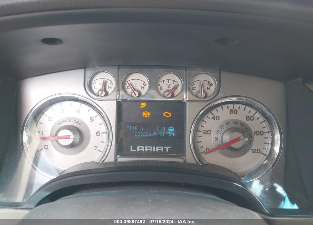 2009 FORD F-150 LARIAT VIN: 1FTPW14V29FA37800