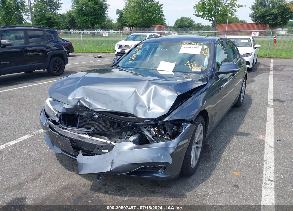 2014 BMW 320I XDRIVE VIN: WBA3C3G54ENR25203