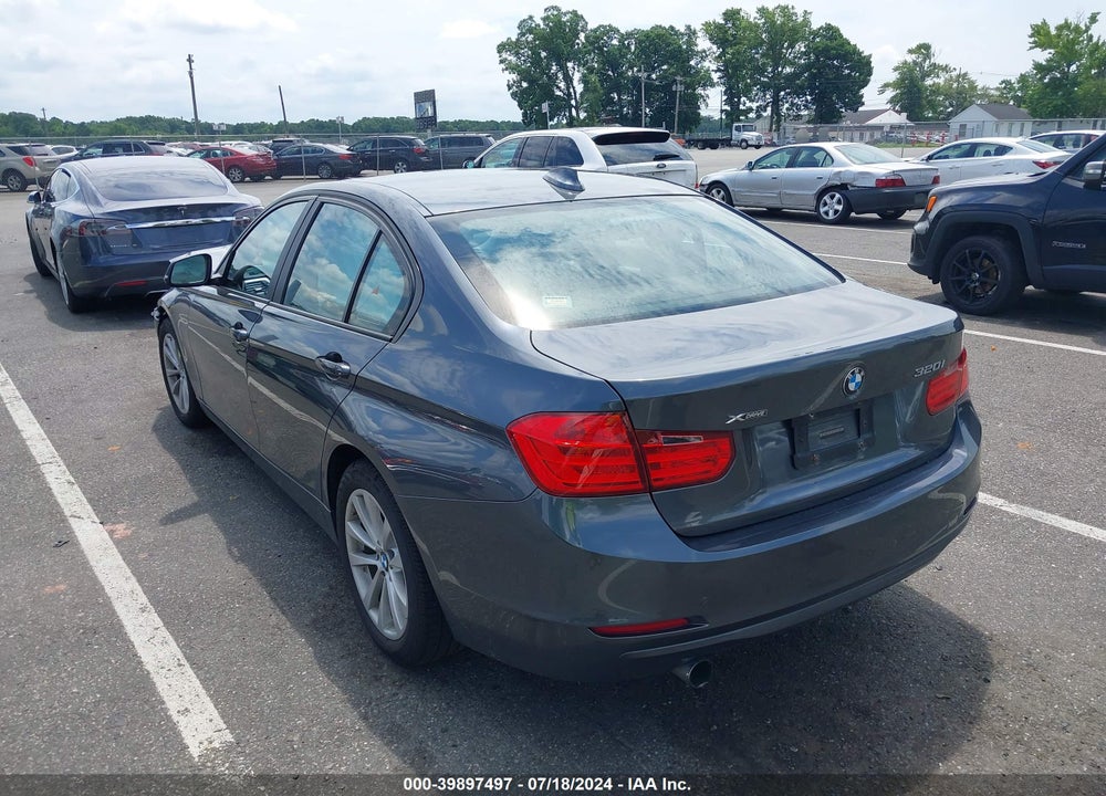 2014 BMW 320I XDRIVE VIN: WBA3C3G54ENR25203