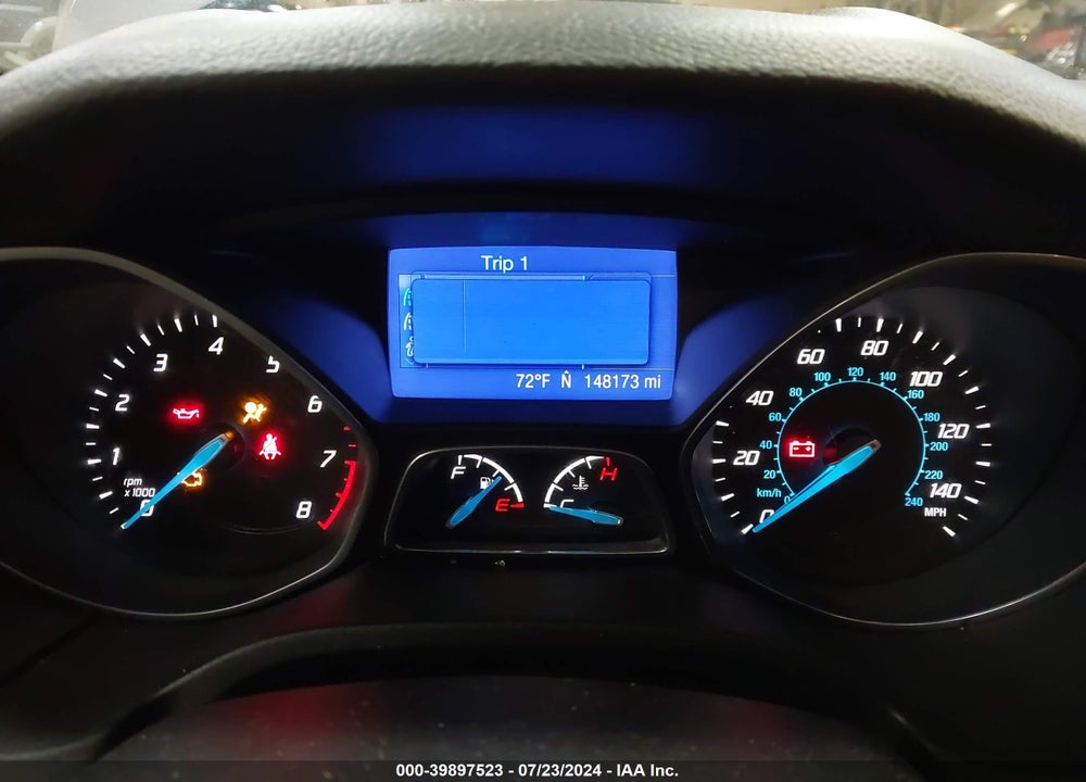2013 FORD FOCUS SE VIN: 1FADP3K22DL206380