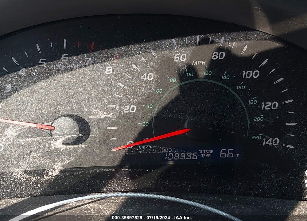2007 TOYOTA CAMRY LE VIN: 4T1BE46K27U108743