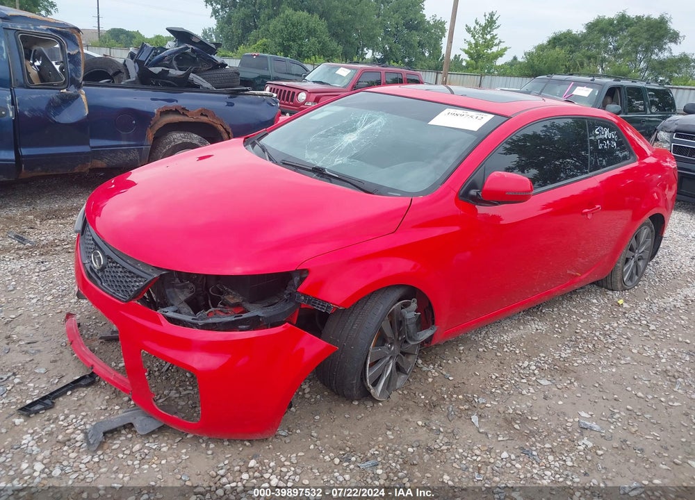 2011 KIA FORTE KOUP SX VIN: KNAFW6A36B5408073