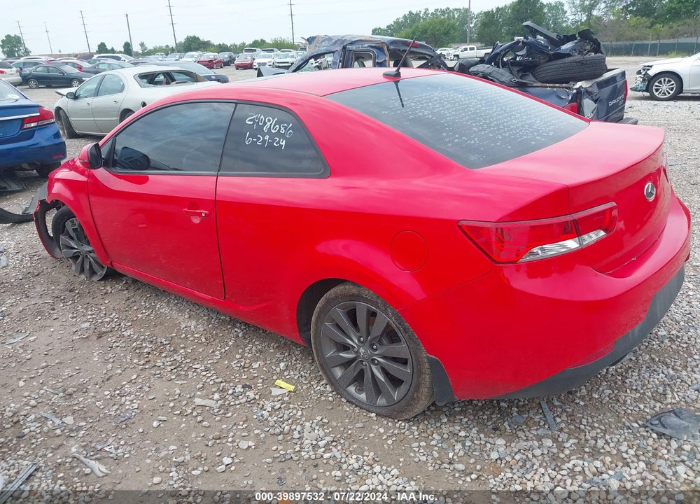 2011 KIA FORTE KOUP SX VIN: KNAFW6A36B5408073