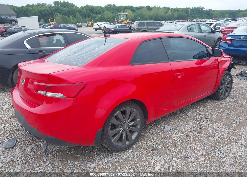2011 KIA FORTE KOUP SX VIN: KNAFW6A36B5408073