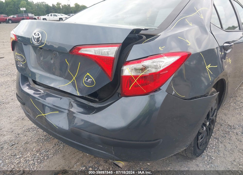 2016 TOYOTA COROLLA LE VIN: 2T1BURHE0GC560828