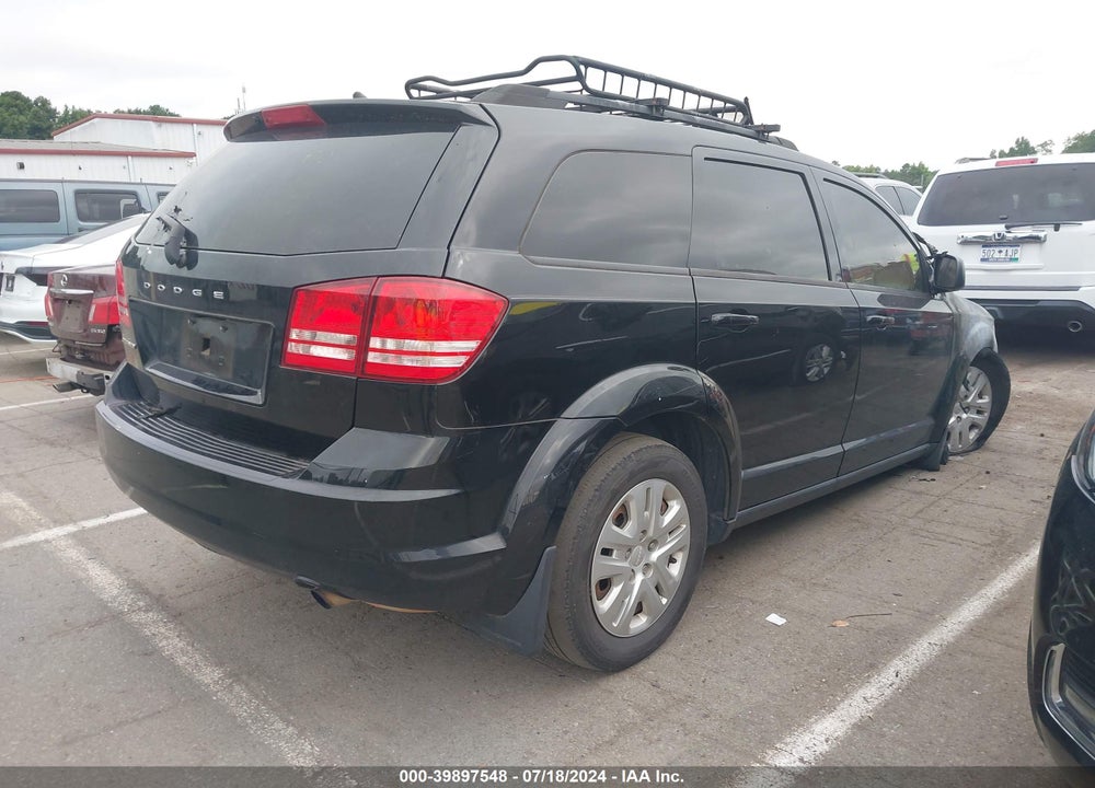 2018 DODGE JOURNEY SE VIN: 3C4PDCAB1JT427129