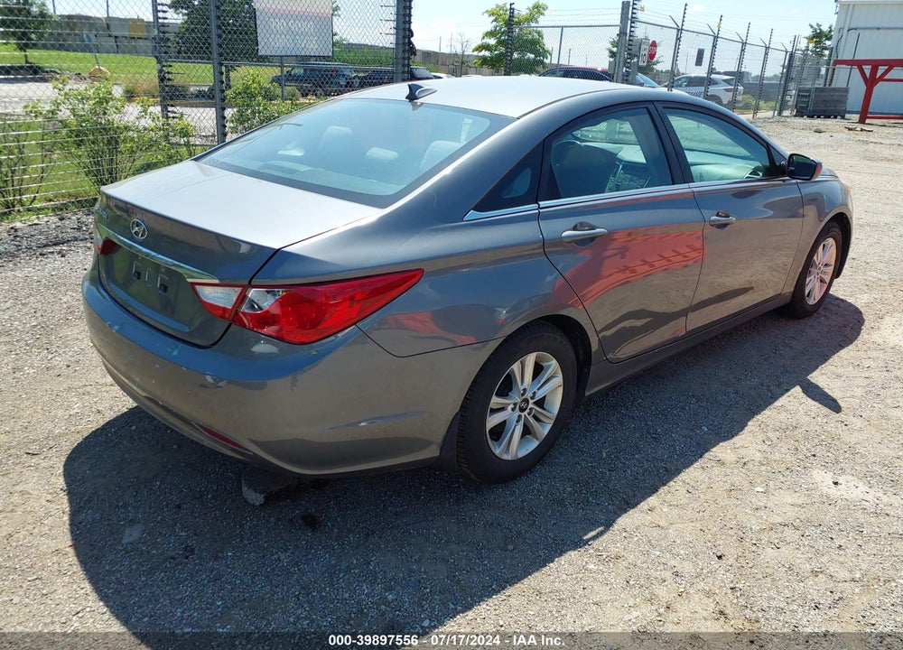 2013 HYUNDAI SONATA GLS VIN: 5NPEB4AC9DH664774