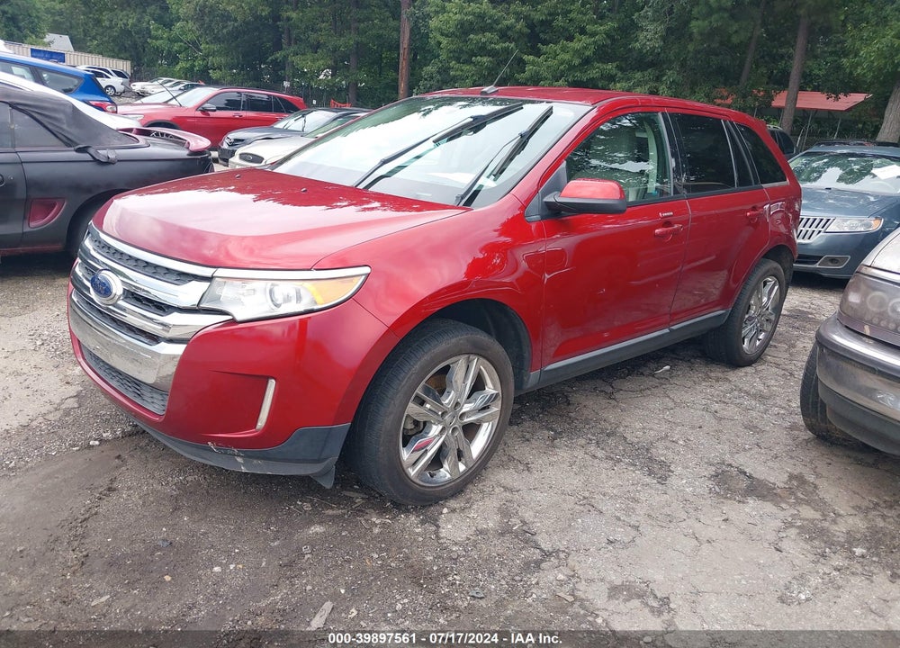 2013 FORD EDGE SEL VIN: 2FMDK3JC9DBC01627