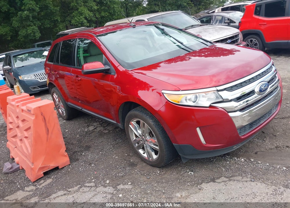 2013 FORD EDGE SEL VIN: 2FMDK3JC9DBC01627