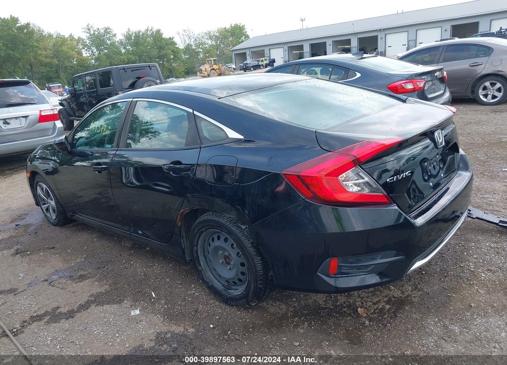 2020 HONDA CIVIC LX VIN: 19XFC2F68LE029721