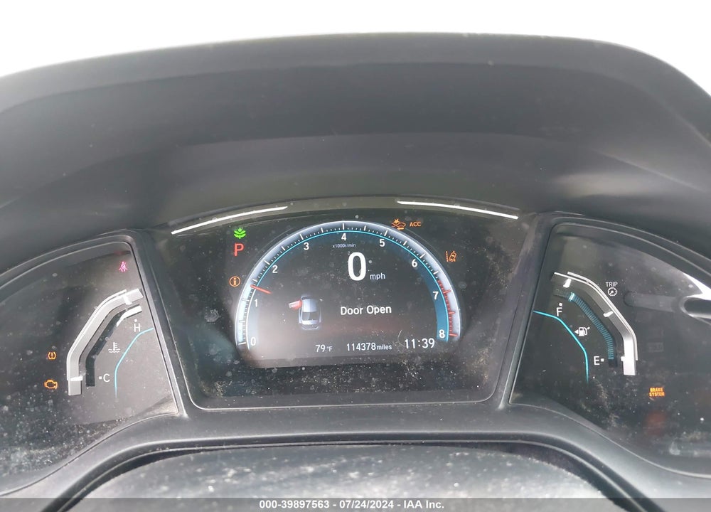 2020 HONDA CIVIC LX VIN: 19XFC2F68LE029721