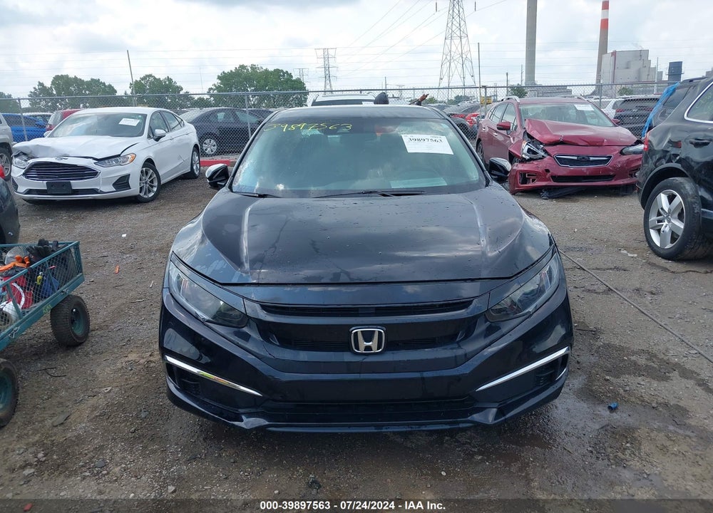2020 HONDA CIVIC LX VIN: 19XFC2F68LE029721