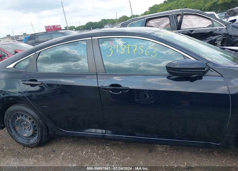 2020 HONDA CIVIC LX VIN: 19XFC2F68LE029721