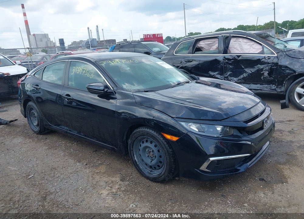 2020 HONDA CIVIC LX VIN: 19XFC2F68LE029721