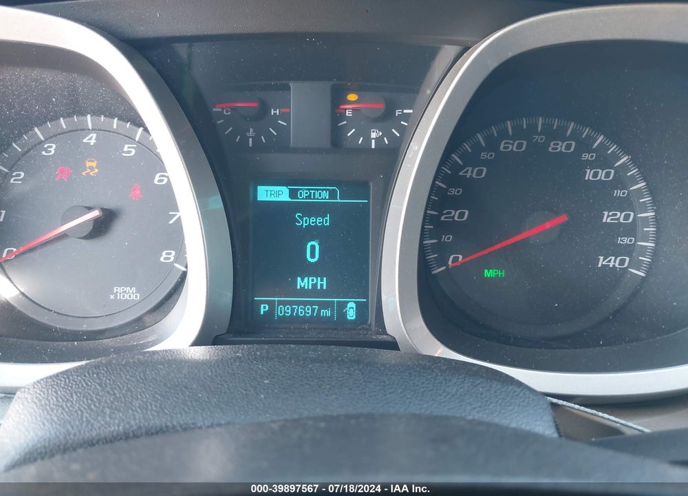 2013 CHEVROLET EQUINOX 1LT VIN: 1GNALDEK3DZ100924