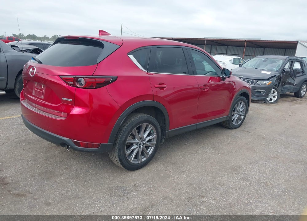 2020 MAZDA CX-5 GRAND TOURING VIN: JM3KFADMXL1835202