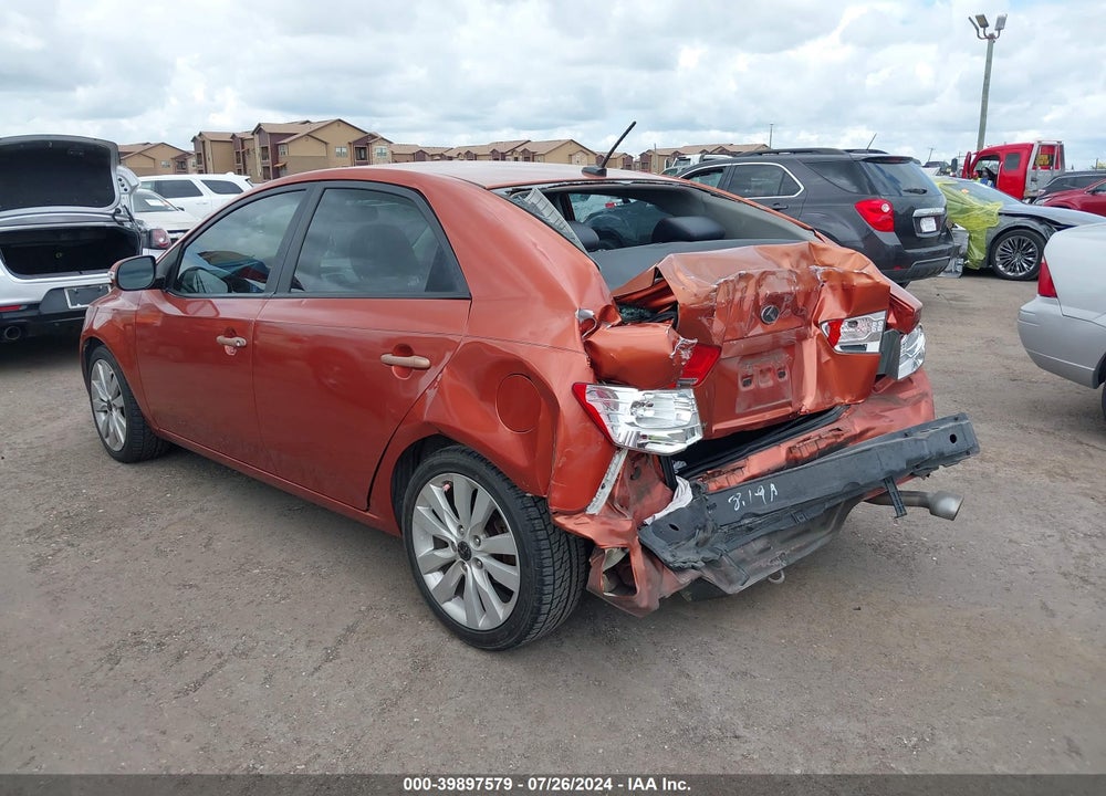 2010 KIA FORTE SX VIN: KNAFW4A33A5308807