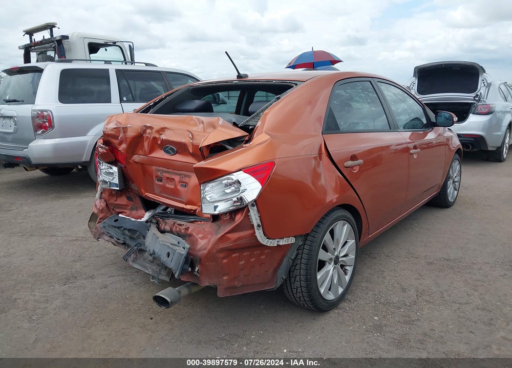 2010 KIA FORTE SX VIN: KNAFW4A33A5308807