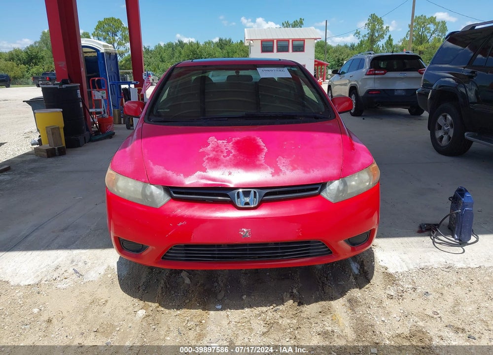 2007 HONDA CIVIC EX VIN: 2HGFG12887H502602