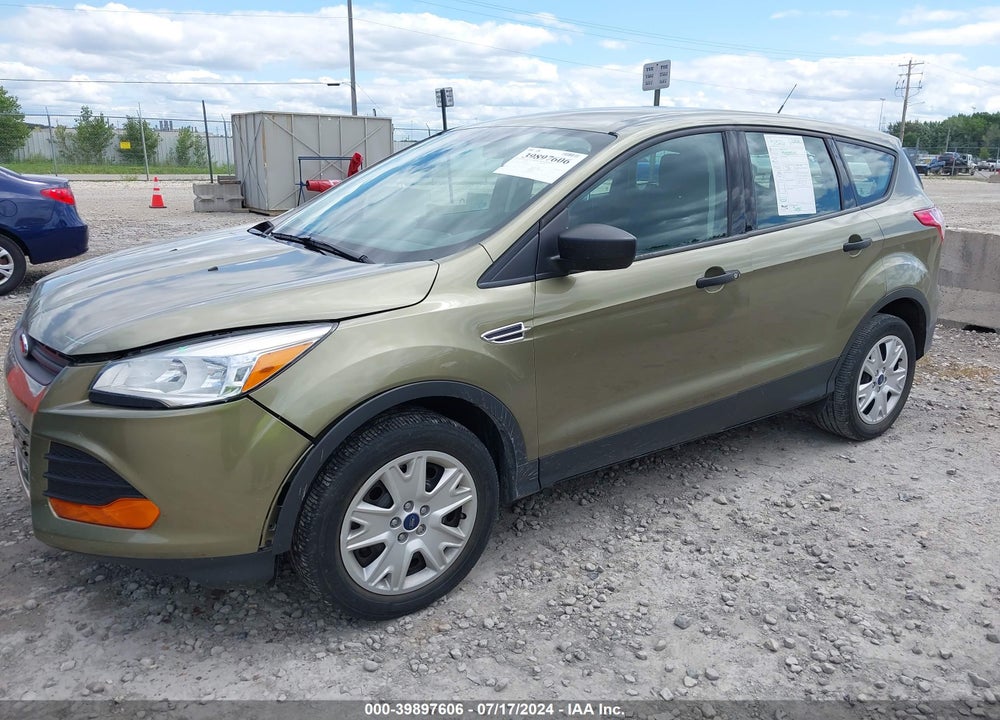 2013 FORD ESCAPE S VIN: 1FMCU0F77DUD50340