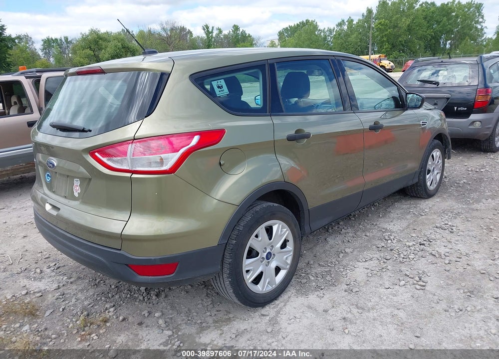 2013 FORD ESCAPE S VIN: 1FMCU0F77DUD50340